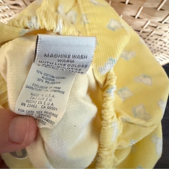 Peter Rabbit & Friends Baby 6 Months Overall Yellow / Baby Blue Duck Overalls - Picture 14 of 14